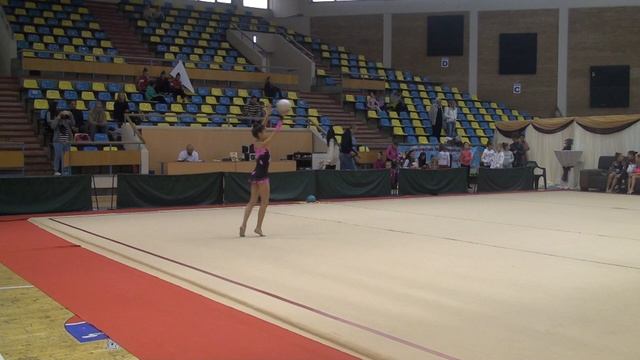 Ana Untaru Ball CSS Nr 1 Timisoara Prejuniors Level B 2006 Arad Trophy Rhythmic 21 October 2018 смотреть онлайн