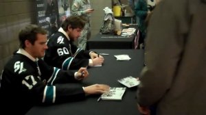 Torrey Mitchell and Jason Demers at DCU Center