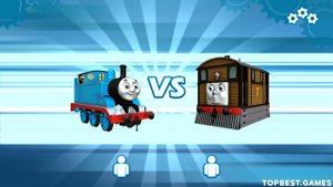 Thomas & Friends: Go Go Thomas! #26 🦋🦋🧸🧸 THOMAS vs Toby at Funnel Tunnel 2 Player Mode Diamond Race