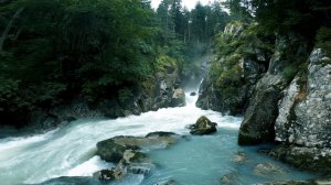 Звуки реки Звуки водопада Шум горной реки Звуки природы Смотреть онлайн бесплатно
