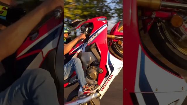 Тотальный контроль - Honda CBR1000RR 😂