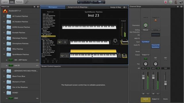 Mainstage Programming Tutorial - Building Your Patch Library - Part 2 - Omnisphere & SynthMaster смотреть онлайн