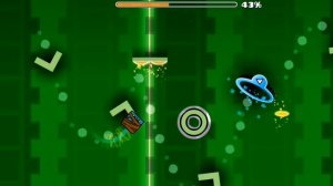 проходим уровень в Geometry Dash #1