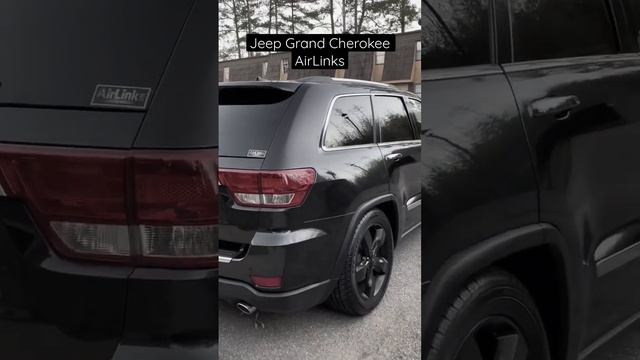 11 Jeep Grand Cherokee Overland lowered on AirLinks #mopar#hemi#jeep#lowlife