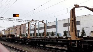 ВЛ80Т-1404 с хозпоездом по станции Им.Т.Шевченко