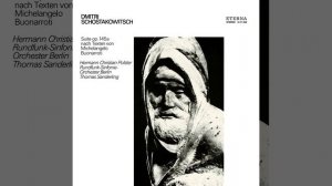Suite, Op. 145a nach Texten von Michelangelo Buonarroti: II. Der Morgen