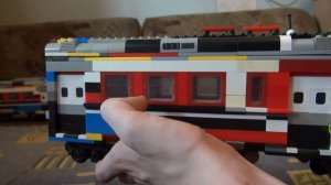 "Lego.Наборы и самоделки". Электропоезд ЭР2Р.