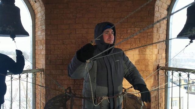 Богоявленский звон. Исполняют Алексей Пугачев, Иван Пугачев. Калуга. 2021 г. смотреть онлайн