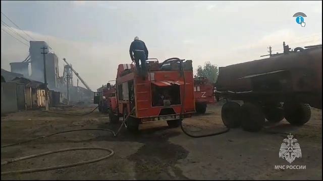 В Пристенском районе в результате попадания молнии произошел пожар смотреть онлайн