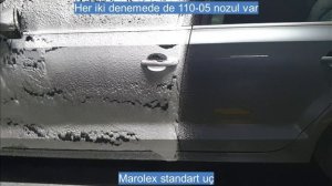 Marolex Püskürtme Ucu Uzatma Aparatı 15 cm | Marolex Axel 3000 Standart Uç ile Karşılaştırma