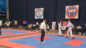 Taekwondo GTF . Категория 12-14 лет , 50-55 кг. Самара. Мтл арена. 1 бой. Спаринг. 13.10.2024.