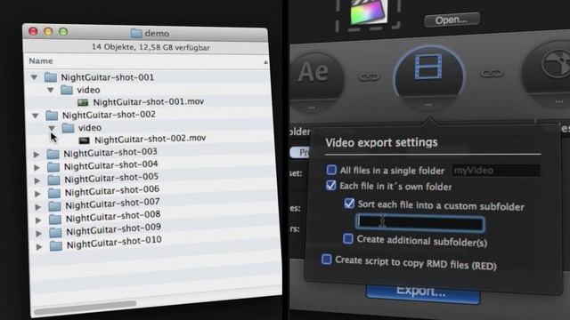 ClipExporter: Folder Structures