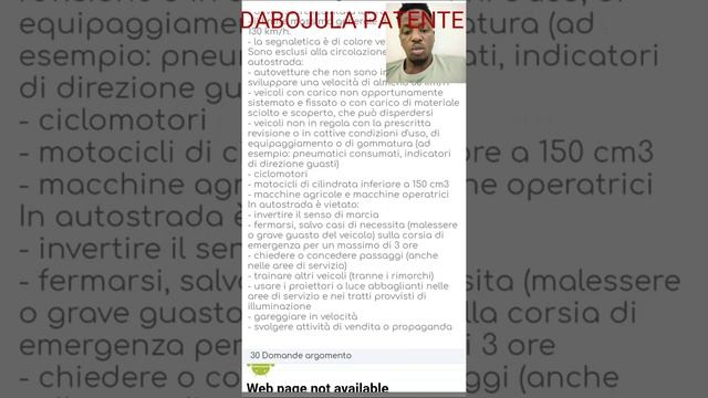 LE AUTOSTRADE E LE STRADE EXTRAURBANE PRINCIPALI// IN MANDINKA