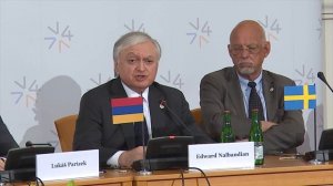 Response of FM Nalbandian to a question at the press conference in Prague