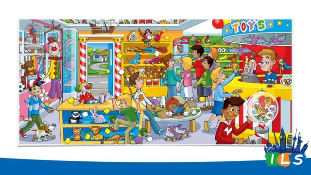 Кембриджский международный экзамен по английскому языку Movers - Toyshop /1