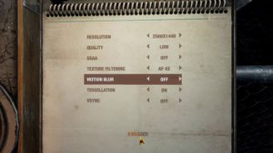 How To Enable/Disable Motion Blur Metro Last Light Redux