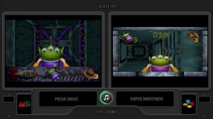 Toy Story (Sega Genesis vs Snes) Side by Side - Comparison