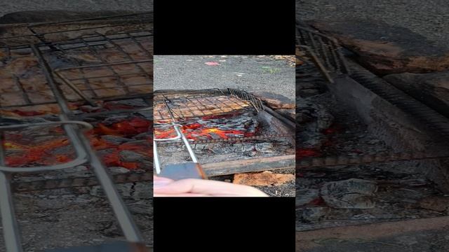 12 октября жару ребрышки на костре