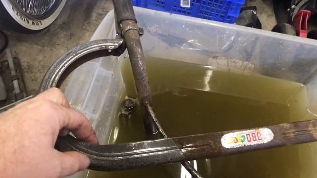 Parts cleaning with Citric acid & Basket Case Lowrider - finale смотреть онлайн