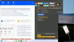 Iphone 6s Hello Bypass Ramdisk boot failed with new gaster 2023 | Iphone 6s icloud bypass iOS 15.7.