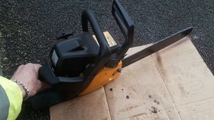 McCulloch MAC436 chainsaw with new oil pump fitted