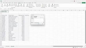 Excel Set up & Use Constants in Worksheets