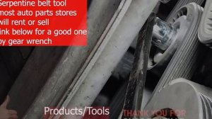 Dodge Caliber Tutorial for Serpentine Belt Replacement