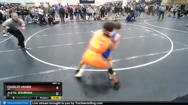120 Lbs Cons. Round 9 - Charles Vanier, MN Vs Justis Jesuroga, IA E63b смотреть онлайн