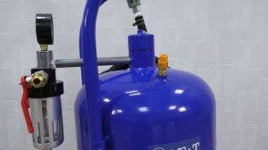 ДЕМОНСТРАЦИЯ: Аппарат пескоструйный T06510 AE&T 38л