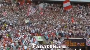 Трибуна после голов на матче с Волгой // Fanat1k.ru