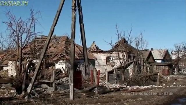 Разрушения в Никишино