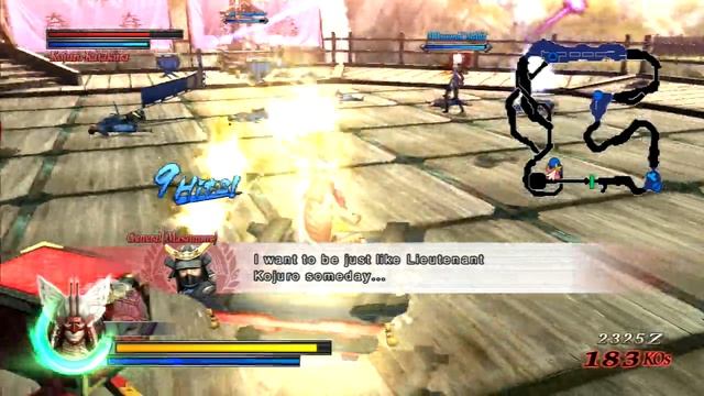 Sengoku Basara: Samurai Heroes - Yoshitsugu Otani | Blue Path (Part 1) смотреть онлайн