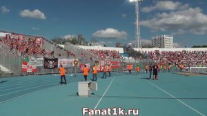 Фанаты Спартака на выезде в Уфе 2017