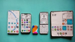 Cardboard, Samsung Venom/Iphone + i watch, Telegram/ Xiaomi Qin threema/xiaomi Fold 2_ Incoming cal