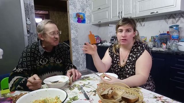 Пригласили на обед дядю Андрея/Покормили пенсионера/Добрые душевные дела.