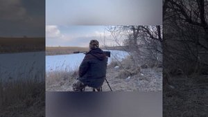 Охота на шакала ночью в марте.Тестирование на охоте манка.
