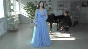 Пахомова Арина. "Юный вокалист 2024". С. Туликов "Родина".  Солисты. 2 категория (13-15-лет)