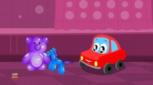 Emotions Song | Little Red Car Cartoons  | Nursery Rhymes for Babies from Kids Channel