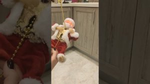 Дед мороз на верёвке