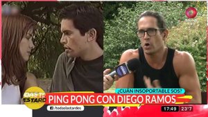 Diego Ramos: "Soy de cortarme solo cuando salgo de vacaciones"