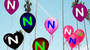 Balloons flying alphabet song for kids | abccdefghijklmnopqrstuvwxyz| abc song with balloons