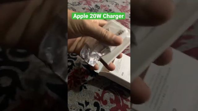 #Apple 20w charger unboxing