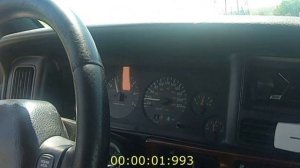 Jeep Grand Cherokee V8 5.2 ZJ Off Road, acceleration and exhaust sound check