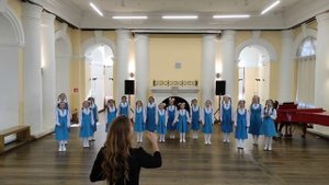 Младший хор Консонанс, Архангельск, категория П1, р.н.п. "В сыром бору тропина" обр. О. Кузнецова