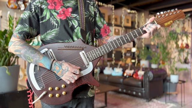 Star's ELS-1 Sitar Guitar Red Crack 2020'S Japan смотреть онлайн