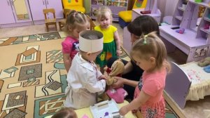 Тема НОД «Зайка заболел», группа № 7