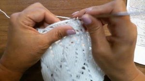 Блузка"Листопад"с кокеткой крючком.Часть2.МК.Blouse Listopad yoke crochet.Part2.MK