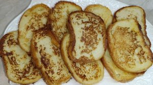 сладкие гренки,просто и вкусно)