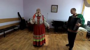 Русская народная песня  Гармонь моя