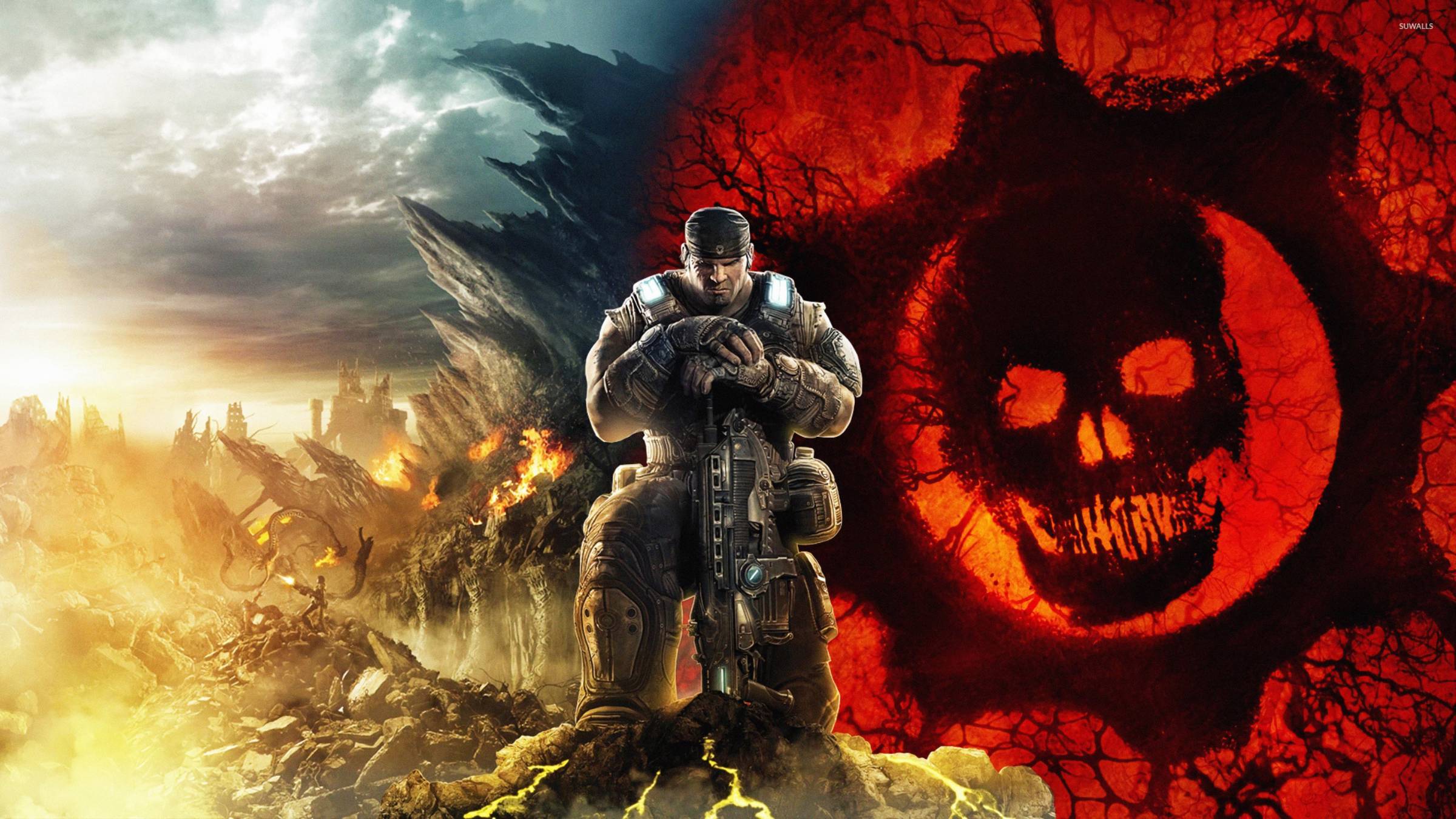 Gears of War прохождение #1 крещение огнем